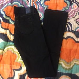 Dylan George black stretch bootcut pants, Size 26